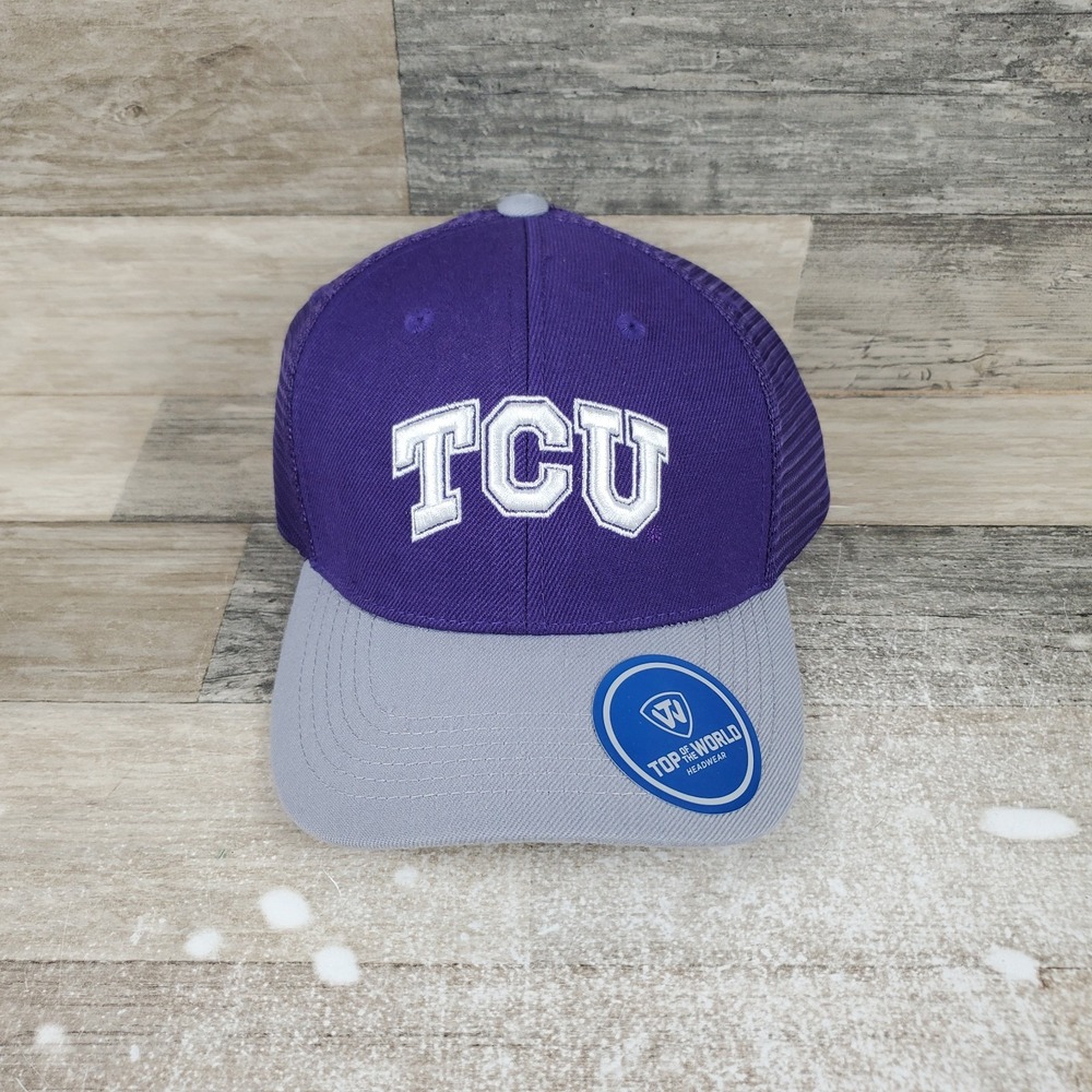 Top Of The World Baseball Cap Mens One Size TCU Horned Frogs Football